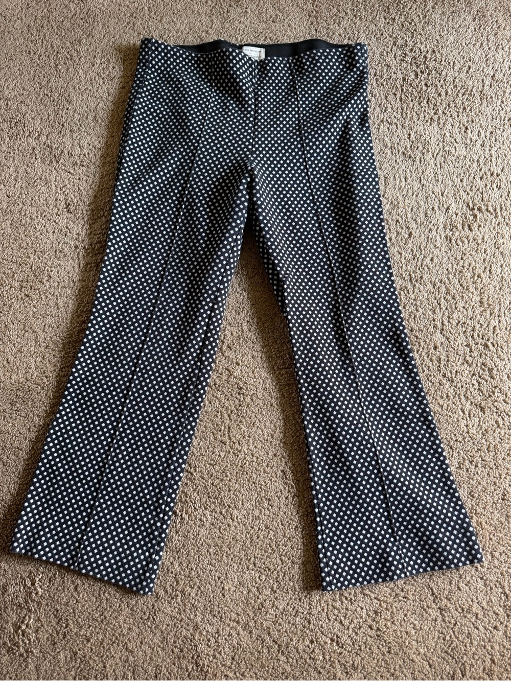 Anthropologie Essential Crop Flare Pants